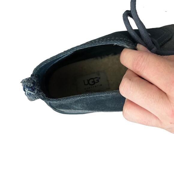 UGG | Freamon Chukka Lace Up Boots Sneakers Shoes Waterproof Blue Gray Men's 9 - Picture 6 of 7